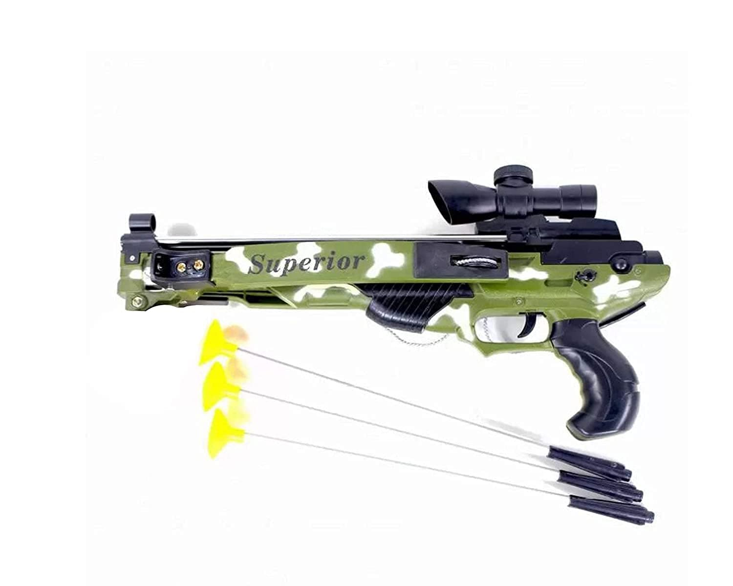 Camouflage Crossbow Toy for Kids with Scope & Suction Darts | Archery Play Set — view 2