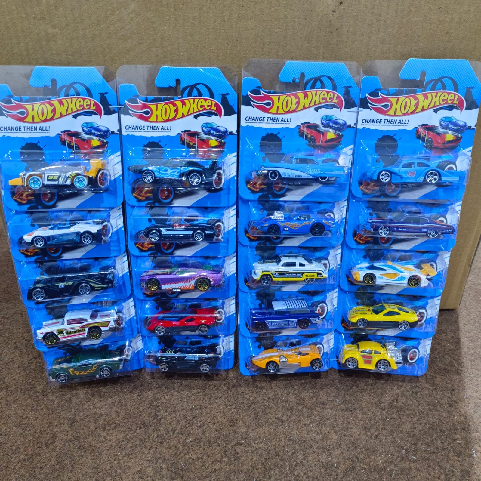 Kidoyz Hot Wheels Die-Cast Racing Car Pack of 1| Individually Carded Metal Toy Cars | Assorted Alloy Models for Kids Ages 3+ | Color As Per Stock — view 2