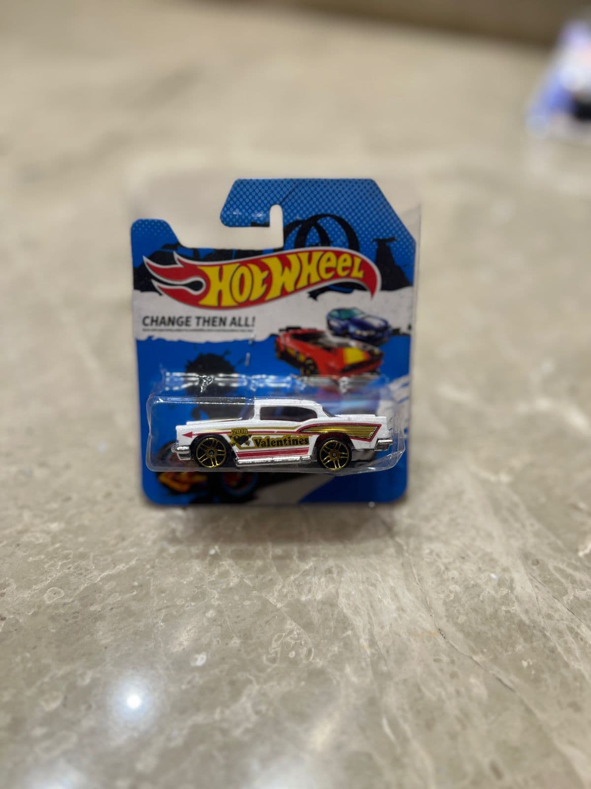 Kidoyz Hot Wheels Die-Cast Racing Car Pack of 1| Individually Carded Metal Toy Cars | Assorted Alloy Models for Kids Ages 3+ | Color As Per Stock — view 3