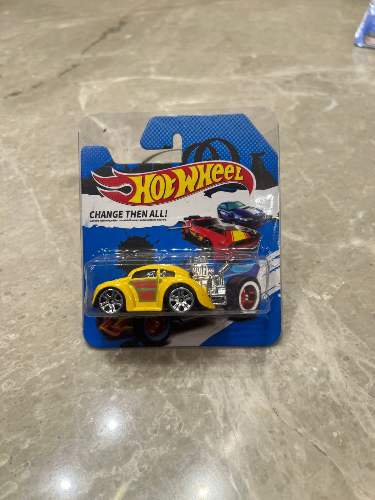 Kidoyz Hot Wheels Die-Cast Racing Car Pack of 1| Individually Carded Metal Toy Cars | Assorted Alloy Models for Kids Ages 3+ | Color As Per Stock — view 4