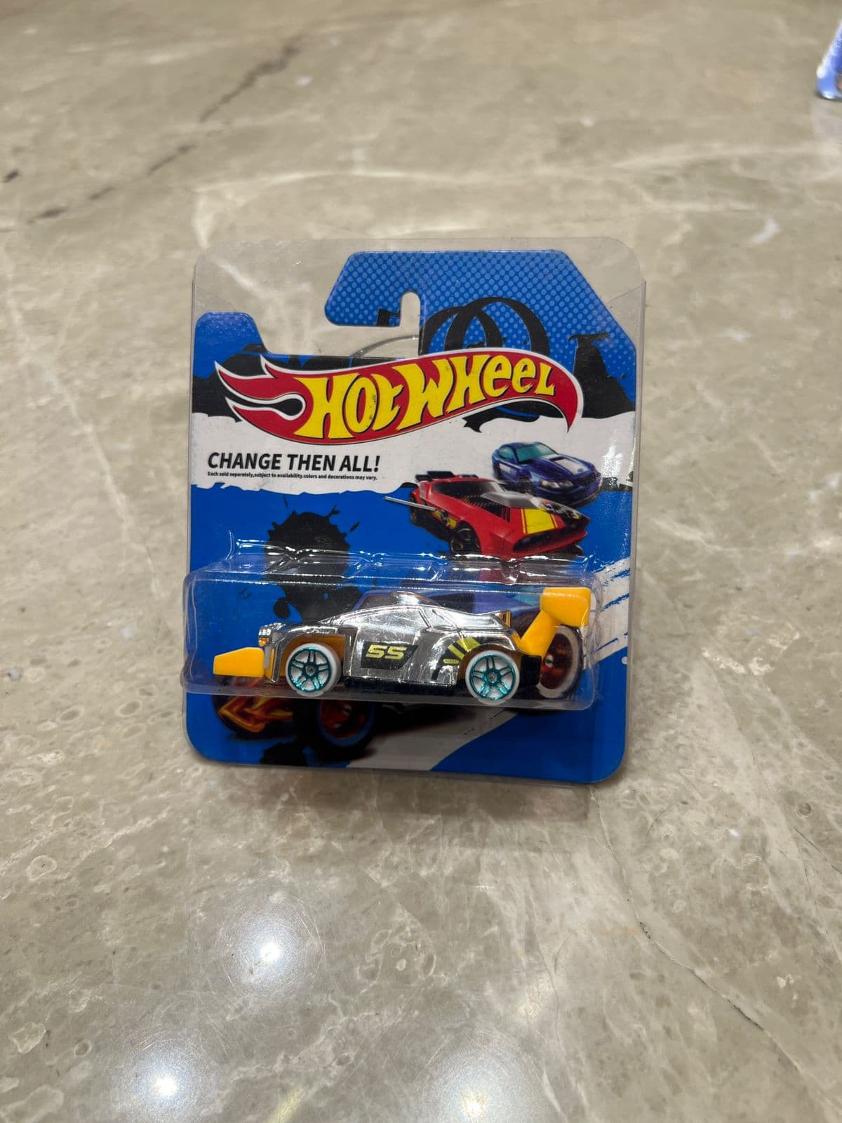 Kidoyz Hot Wheels Die-Cast Racing Car Pack of 1| Individually Carded Metal Toy Cars | Assorted Alloy Models for Kids Ages 3+ | Color As Per Stock — view 5