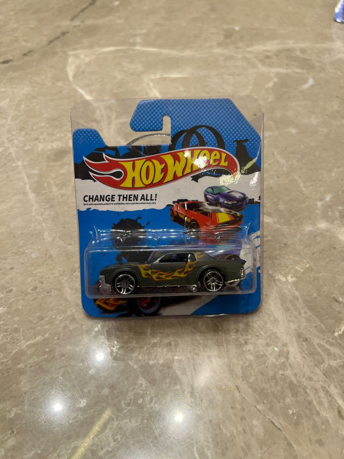 Kidoyz Hot Wheels Die-Cast Racing Car Pack of 1| Individually Carded Metal Toy Cars | Assorted Alloy Models for Kids Ages 3+ | Color As Per Stock — view 6