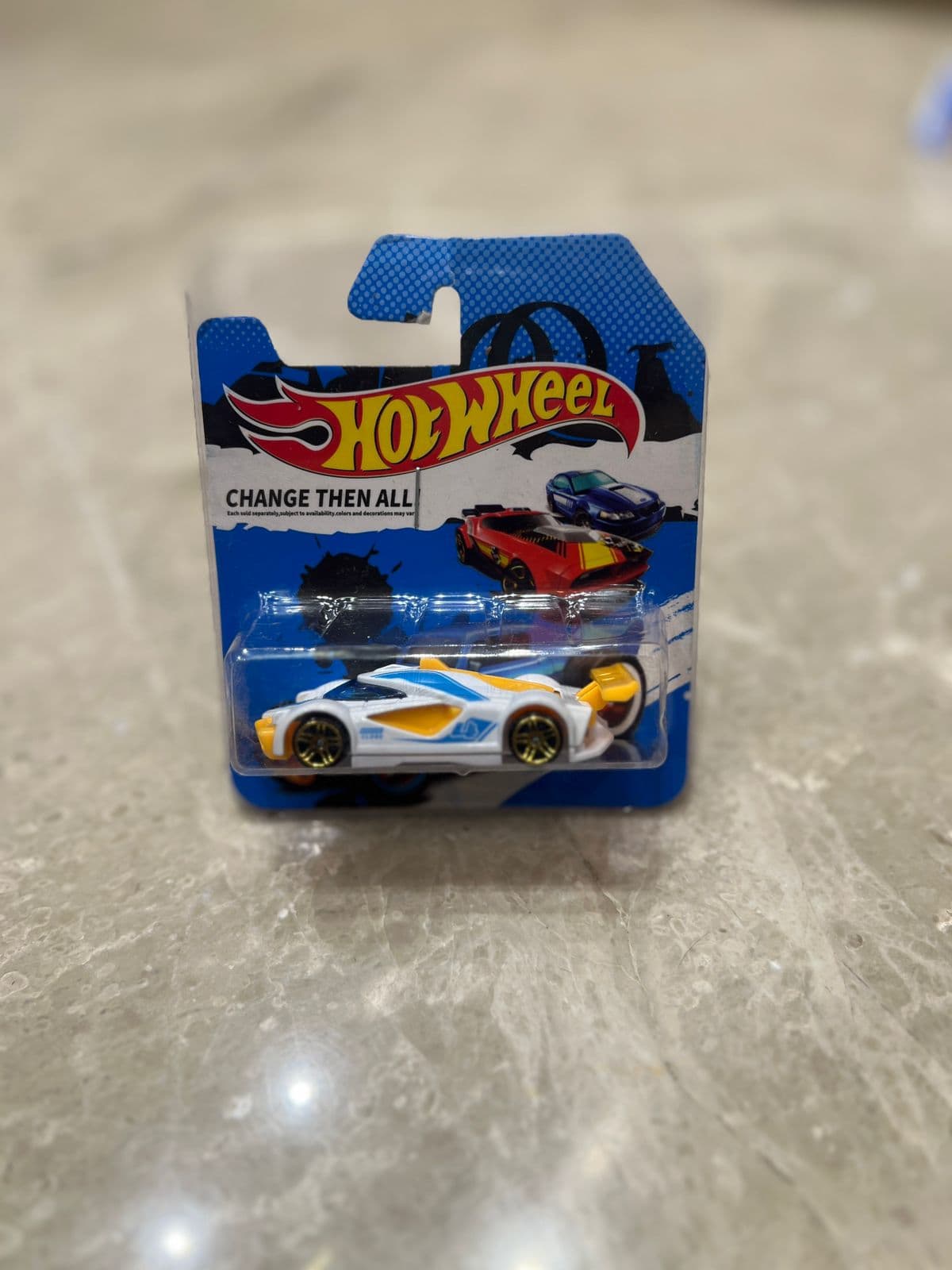 Kidoyz Hot Wheels Die-Cast Racing Car Pack of 1| Individually Carded Metal Toy Cars | Assorted Alloy Models for Kids Ages 3+ | Color As Per Stock — view 7