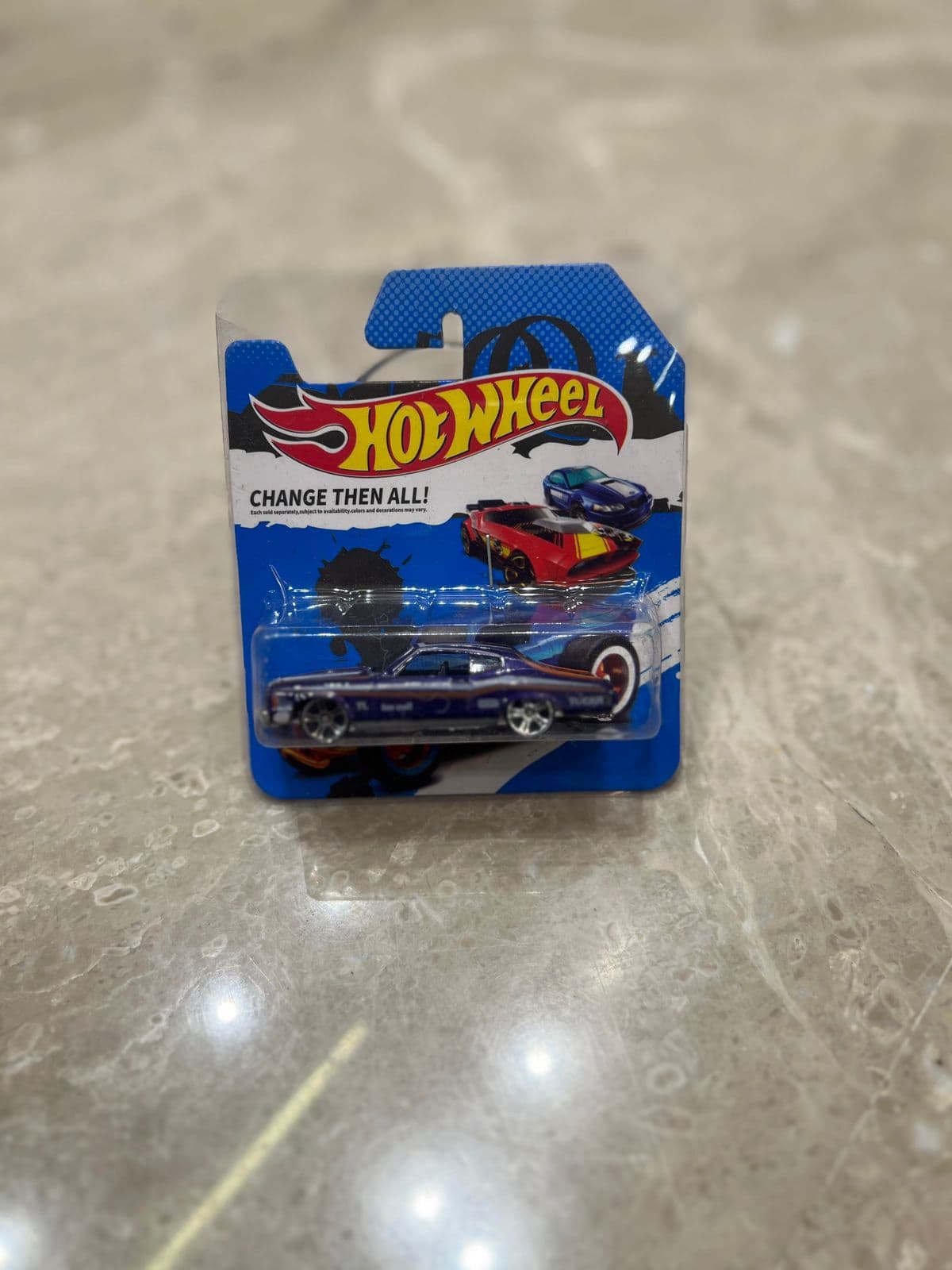 Kidoyz Hot Wheels Die-Cast Racing Car Pack of 1| Individually Carded Metal Toy Cars | Assorted Alloy Models for Kids Ages 3+ | Color As Per Stock — view 9
