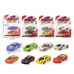 Kidoyz Double Top Speed Die-Cast Metal Toy Car | Alloy Model Car | Collectible Car Toy for Kids | Color As Per Stock