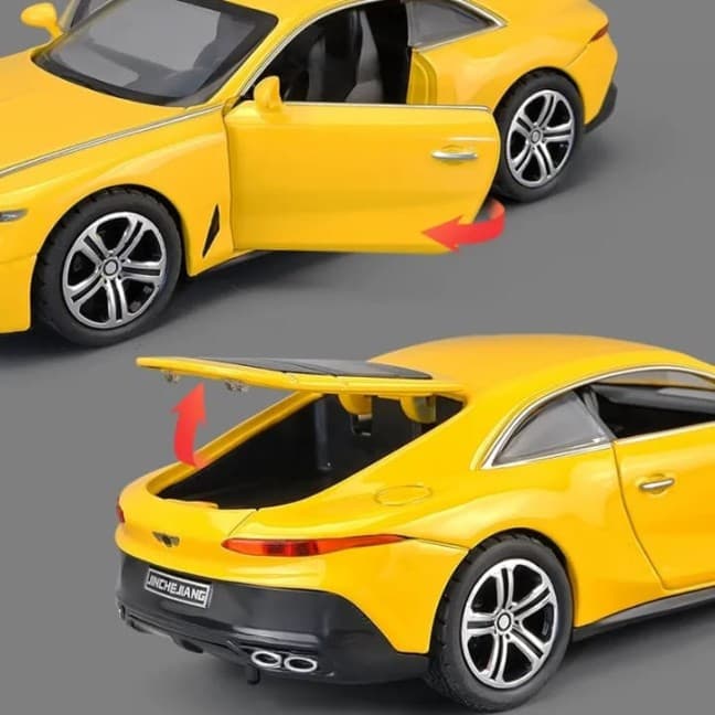 Kidoyz Bentley Die-Cast Metal Toy Car | Medium Alloy Model Car | Collectible Car Toy for Kids | Color As Per Stock — view 3