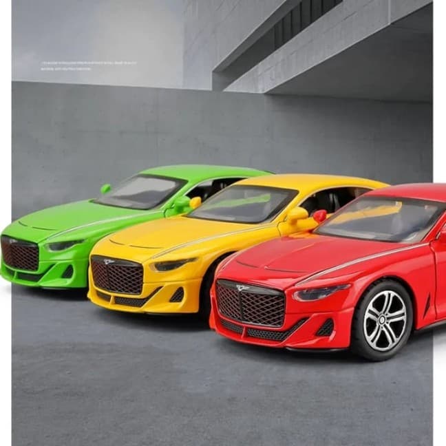 Kidoyz Bentley Die-Cast Metal Toy Car | Medium Alloy Model Car | Collectible Car Toy for Kids | Color As Per Stock — view 5