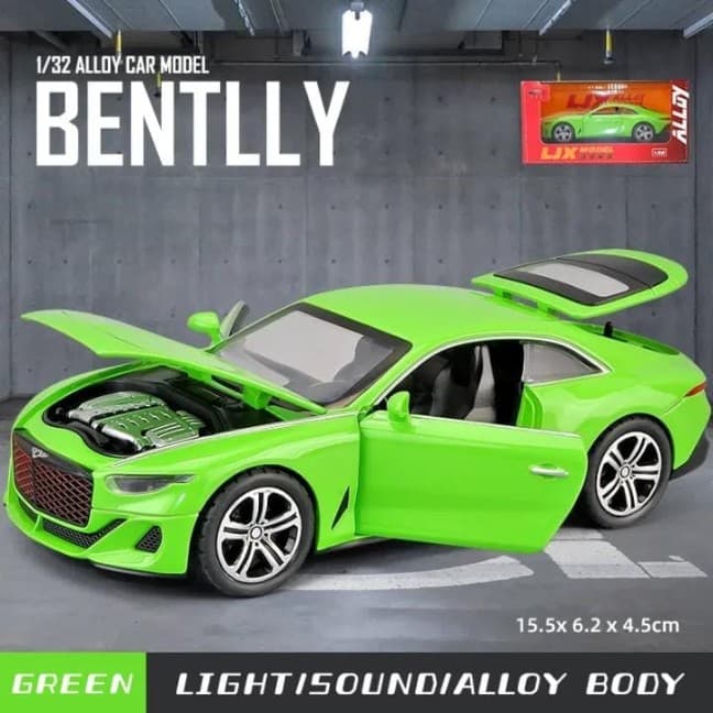 Kidoyz Bentley Die-Cast Metal Toy Car | Medium Alloy Model Car | Collectible Car Toy for Kids | Color As Per Stock — view 7