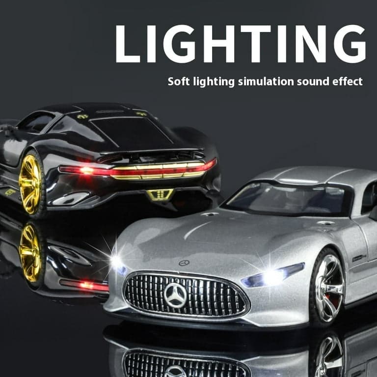 Kidoyz AMG Die-Cast Metal Toy Car | Medium Alloy Model Car | Collectible Car Toy for Kids | Color As Per Stock — view 6