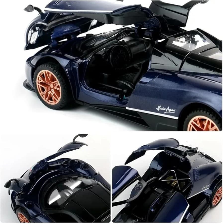Kidoyz Pagani Die-Cast Metal Toy Car | Medium Alloy Model Car | Collectible Car Toy for Kids | Color As Per Stock — view 7