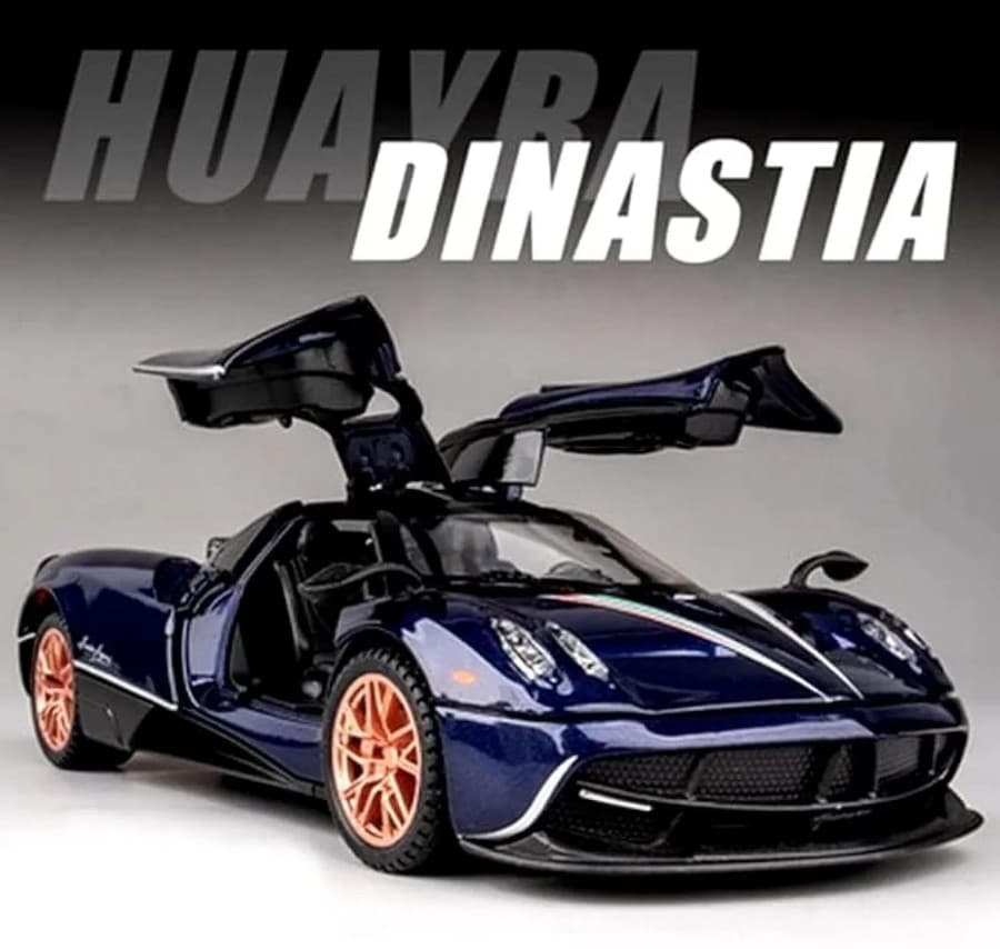 Kidoyz Pagani Die-Cast Metal Toy Car | Medium Alloy Model Car | Collectible Car Toy for Kids | Color As Per Stock — view 9