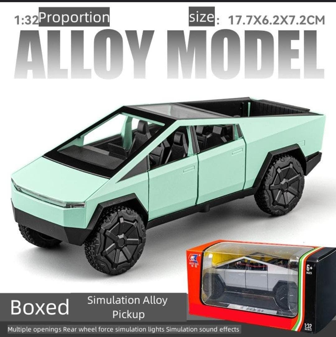 Kidoyz Tesla Die-Cast Metal Toy Car | Medium Alloy Model Car | Collectible Car Toy for Kids | Color As Per Stock — view 3