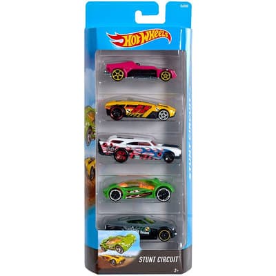 Kidoyz 5 in 1 Hot Wheels Die-Cast Metal Toy Car Set | Set of 5 Alloy Model Cars | Collectible Car Toys for Kids | Color As Per Stock — view 4