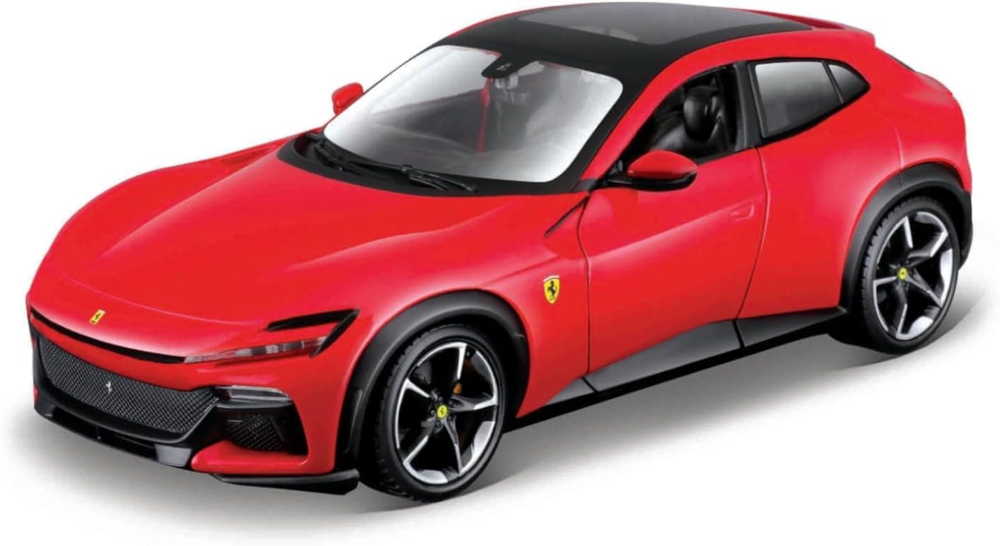 Kidoyz Die-Cast Ferrari Die-Cast Metal Toy Car | Small Alloy Model Car | Collectible Car Toy for Kids | Color As Per Stock