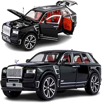 Kidoyz Cullinan Die-Cast Metal Toy Car | Small Alloy Model Car | Collectible Car Toy for Kids | Color As Per Stock