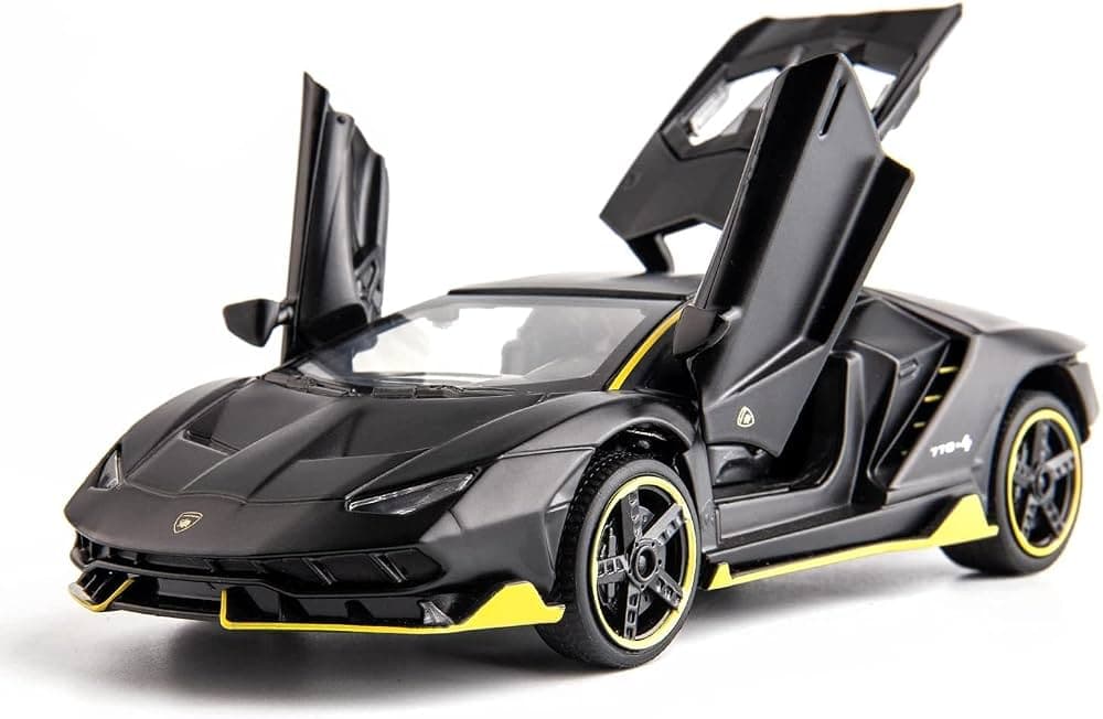 Kidoyz Lamborghini Die-Cast Metal Toy Car | Medium Alloy Model Car | Collectible Car Toy for Kids | Color As Per Stock
