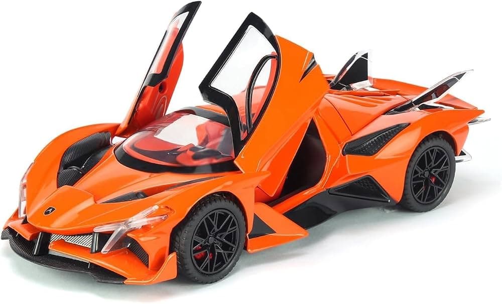 Kidoyz Apollo Evo Die-Cast Metal Toy Car | Medium Alloy Model Car | Collectible Car Toy for Kids | Color As Per Stock