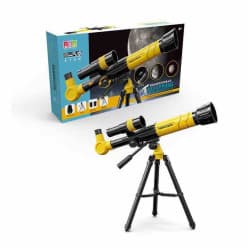 Kidoyz Telescope for Kids with Tripod Stand | Beginner Astronomy Telescope Toy for Moon & Star Gazing | Educational Science Gift