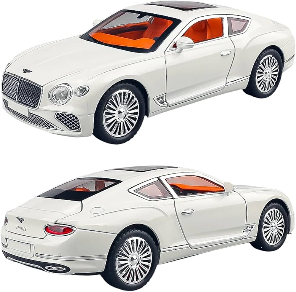 Kidoyz Bentley Die-Cast Metal Toy Car | Medium Alloy Model Car | Collectible Car Toy for Kids | Color As Per Stock