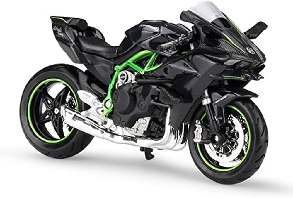 Kidoyz Motorcycle Die-Cast Metal Motorcycle Toy | Medium Alloy Scale Model Motorcycle | Collectible Vehicle Toy for Kids | Color As Per Stock