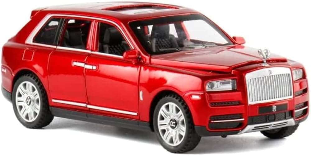 Kidoyz Cullinan Die-Cast Metal Toy Car | Large Alloy Model Car | Collectible Car Toy for Kids | Color As Per Stock