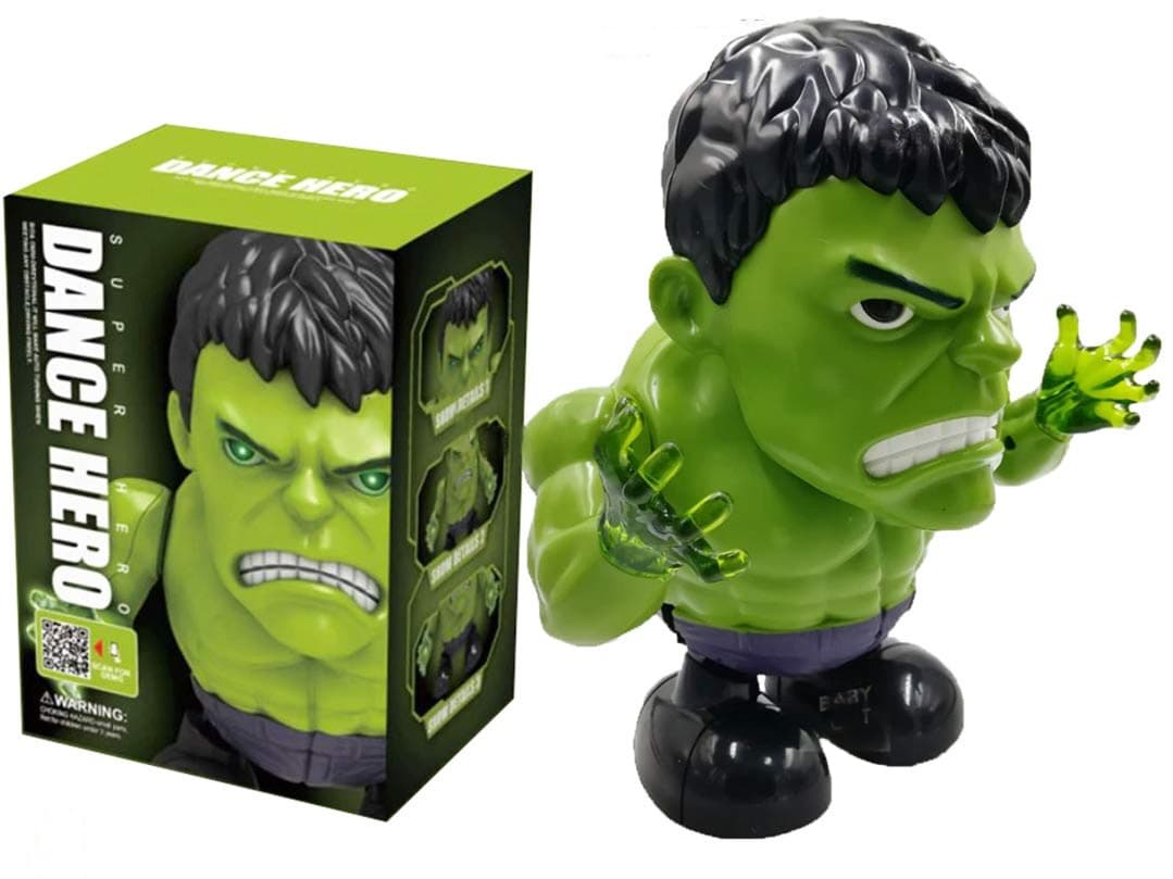 Dancing Hulk Hero Battery Operated Sound & Light Toys for Small Babies | Best Gift for Toddlers | Suitable for Kids
