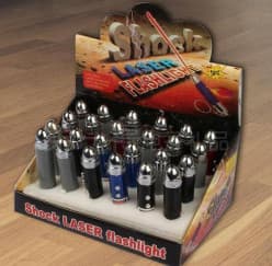 Kidoyz Prank Shock Laser Flashlight | Funny Joke Electric Shock Gag | Novelty Prank Item