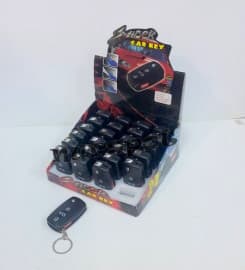 Kidoyz Prank Shock Car Key Chain | 3-in-1 Shock, Laser & LED Light Keyring | Funny Joke Gag Toy