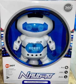 Kidoyz Dancing Robot Toy | Electric Dance Robot with 360° Spin, Lights & Music | Ages 3+