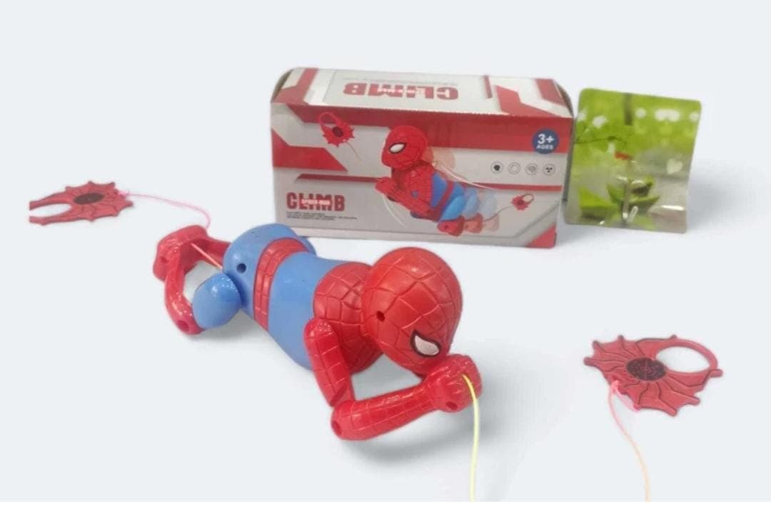 Kidoyz Rope Climbing Spider Hero Toy | String Climbing Superhero Figure — view 3