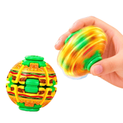 Hamburger Fidget Spinner Ball Toy