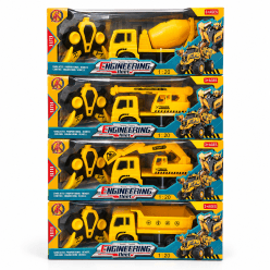 Remote Control Construction Truck Toy 1:20 Scale | 4 Designs, Design As Per Stock