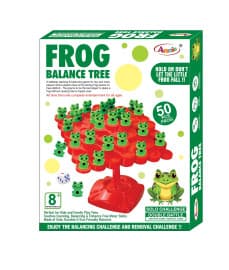 Frog Balance Tree Game with 50 Frogs | Balancing Stacking Game for Kids | Ages 8+