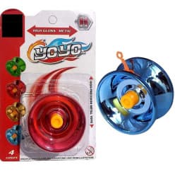 Metal Yoyo with Precision Bearing | High-Gloss Metal Yo-Yo Toy | Color as per Stock dispatched