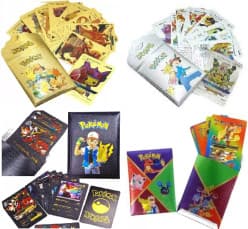 Pokemon Cards 10 Pcs Set | Foil Collectible Trading Cards Pack