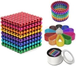Magnetic Balls 216 Pcs Set | Colourful Magnet Ball Building Puzzle for Adults | Not for Children under 14