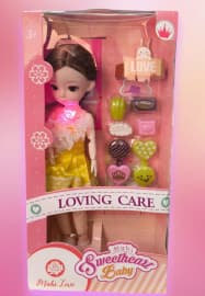 Sweetheart Baby Doll with Light & Music | Pretend Play Doll with Accessories | Ages 3+