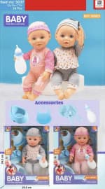 Baby Boy Doll with Feeding Bottle, Potty & Accessories | Soft Realistic Baby Doll | Ages 3+