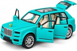 Kidoyz Friction Luxury SUV | 1:32 friction-powered luxury SUV with opening doors | Ages 3+ | Pack of 1 | Color As Per Stock
