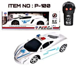 2-Way Remote Control City Police Car Toy For Kids
