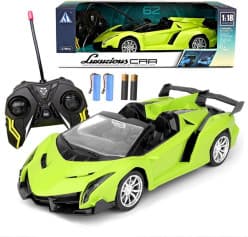 Remote Control Sports Car 1:18 With Flash Lights & Drift | 4-Way Control | Color As Per Stock