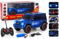 G-Wagon UV Metallic RC Car | 1:16 Scale Rechargeable Full-Function Remote Control SUV | Ages 3+ | Color as per Stock dispatched