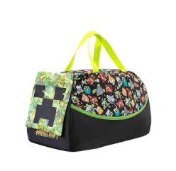 Minecraft Kids Travel Duffle Bag | 40 x 21 x 20 cm | Pack of 1 Pc