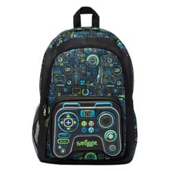 Gaming Controller 16 Inch School Backpack for Boys | Pack of 1 Pc