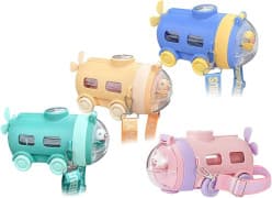 Submarine Shaped Water Bottle for Kids | Style 2 | Color as per Stock dispatched | Pack of 1 Pc