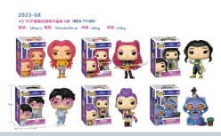 K-pop Idol Demon Hunter Collectible Vinyl Figure 4 Inch | 1 Pc Random Character Surprise Box | 6 Designs, Design As Per Stock