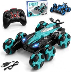 6-Wheel Stunt Remote Control Car 360 Degree Rotate, Climbing & Drift Mode | 2.4GHz Rechargeable | Color As Per Stock