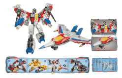 Starscream - LEGO Type Transforming Robot Architect Brick Toys Building Block - Super Hero Theme Blocks and Bricks - Robot, jet 277+ Pieces Educational Engineering Construction Learning Toy for Kids