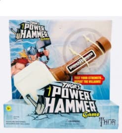 Thor Hammer - Superhero Power Hammer Toy With Light & Music | Role-Play Hammer For Kids | Ages 5+ | Batteries Not Included