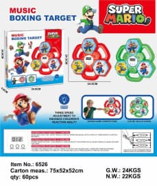 Music Boxing Target Reaction Game With Score Count & 3 Speed Modes | Electronic Boxing Game For Kids | Ages 8+